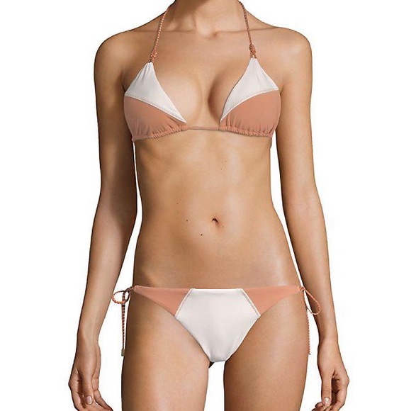 Vix Betsey Loop Tri Off White D Cup NWT - Picture 6 of 8
